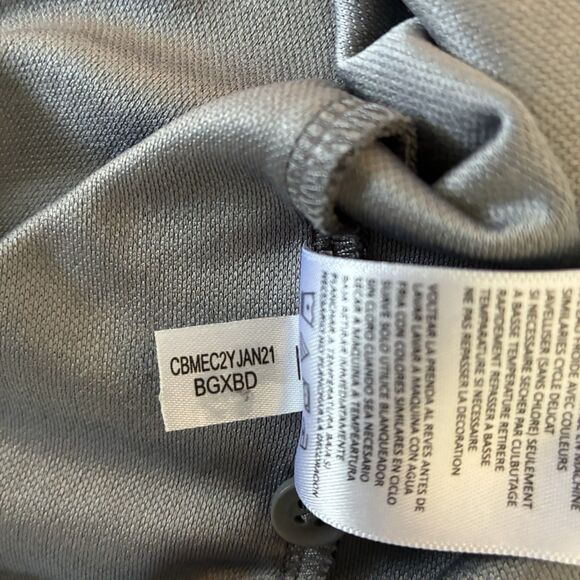 Mens NCAA Ohio State OSU Grey Polo Golf Style Shirt 2XL Buckeyes Champion Brand - Picture 9 of 11